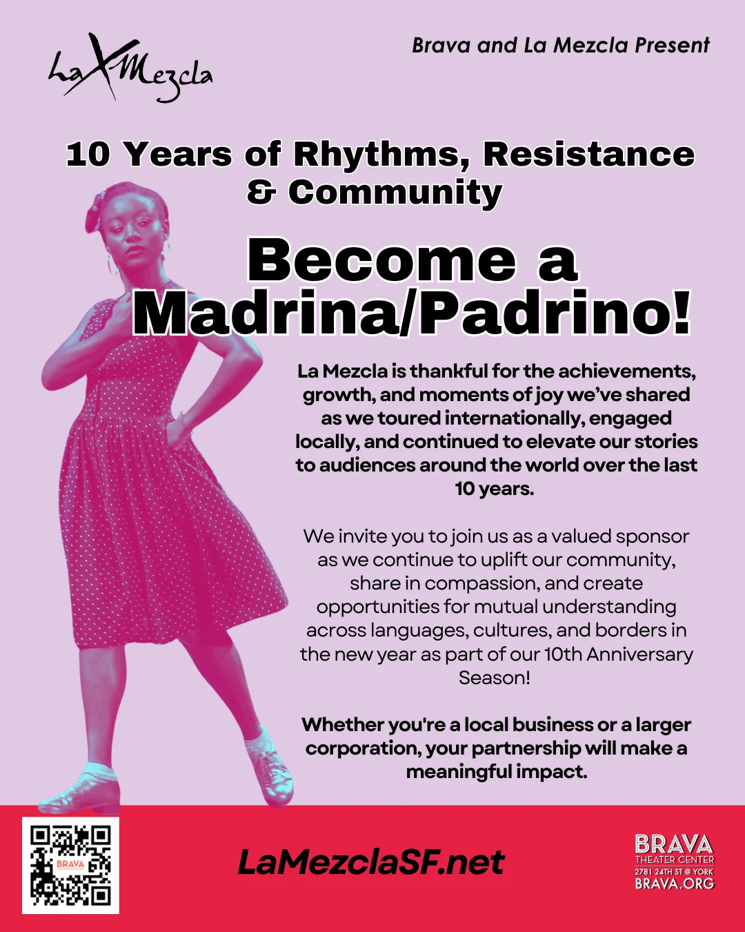 Become a Madrina/Padrino of La Mezcla!