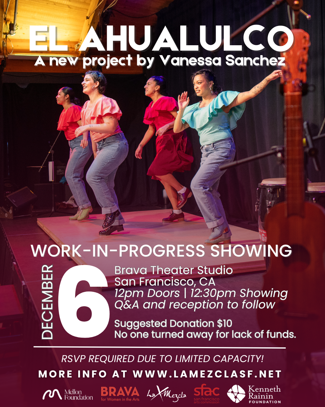 Join us for El Ahualulco Work-In-Progress Showing!