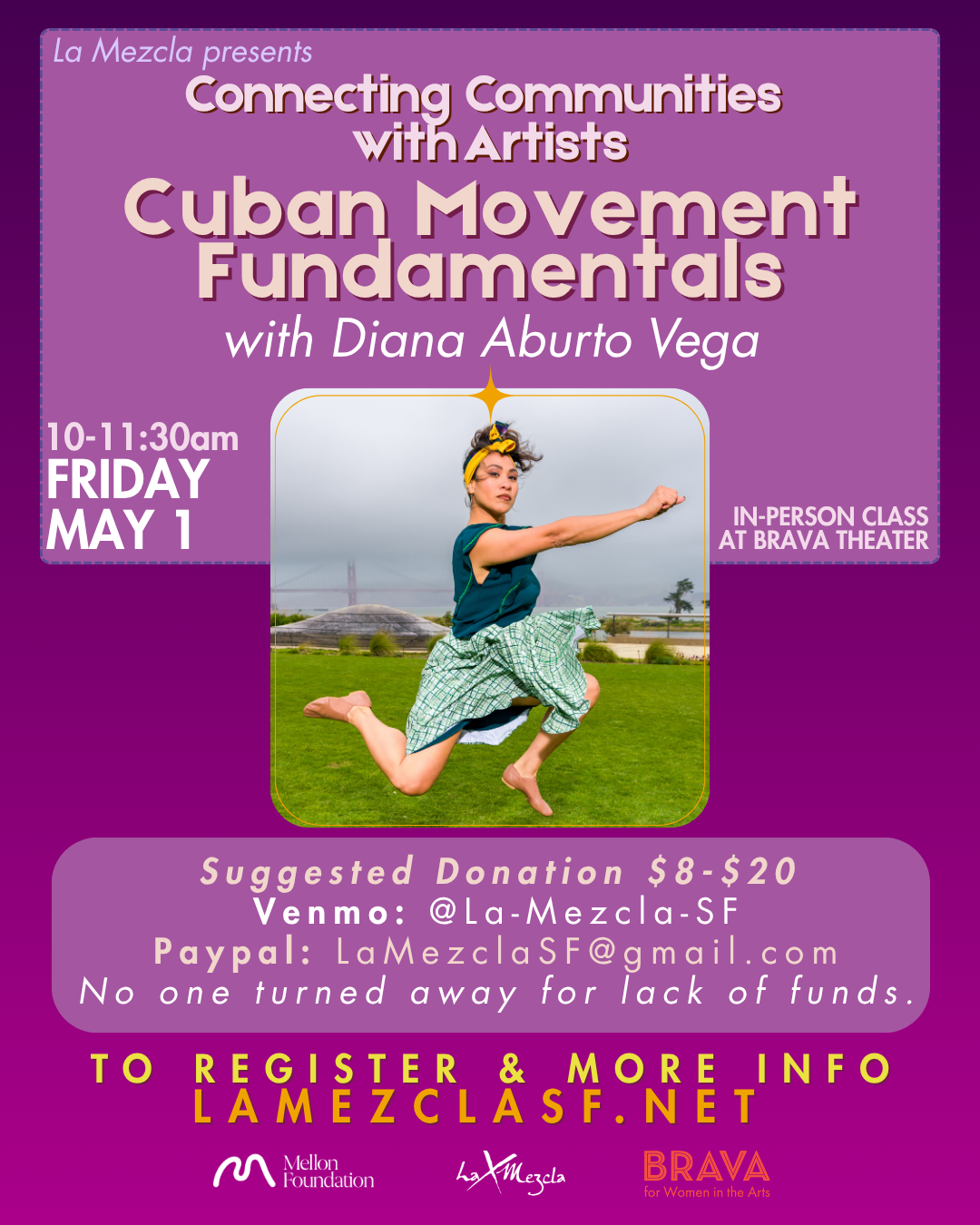Cuban Movement Fundamentals with Diana Aburto Vega